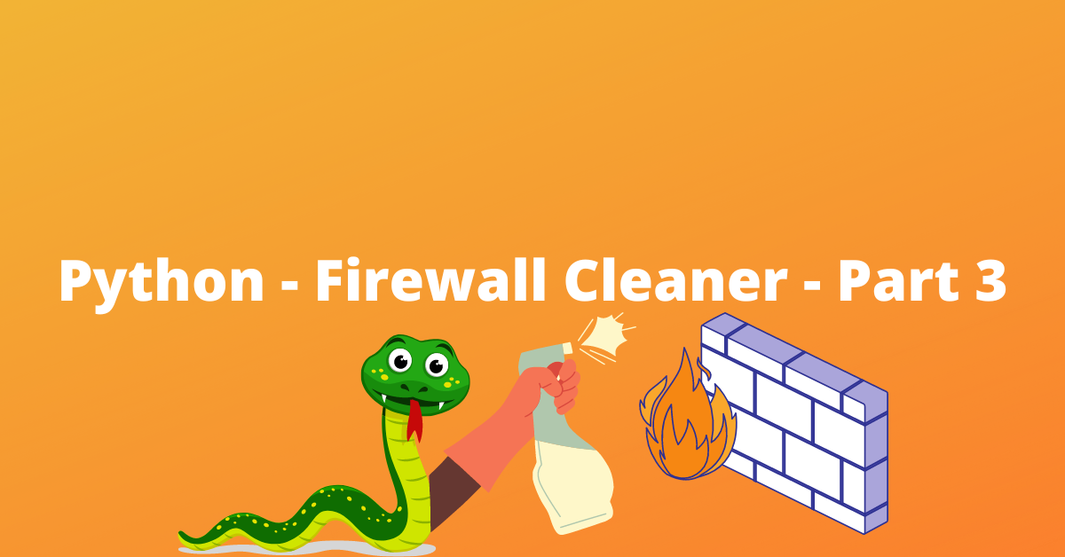 PyPaloCleaner – Part 3